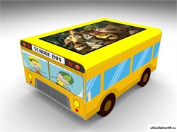 Детский интерактивный столик  Автобус кубик NtabKids_10