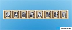 Стенд-лента "Выдающиеся писатели и деятели культуры стран изучаемых языков" (Великобритания) СШ1046_1