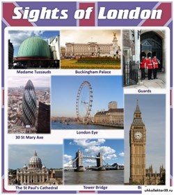 Стенд Sights of london ШК-0506