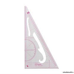 Линейка-лекало швейная (20,5 см) 1215386