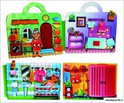 Сумка-игралка Кукольный домик Ф259