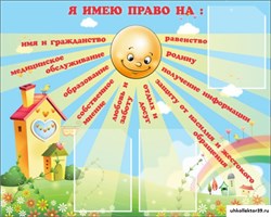 стенд Я имею право ДС-0462