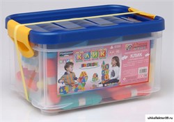Магнитный конструктор КЛИК. Стартовый набор 4-6 лет. 0014-К