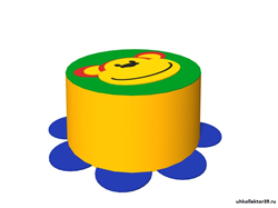 Пуфик «Макака» ДМФ-МК-013900