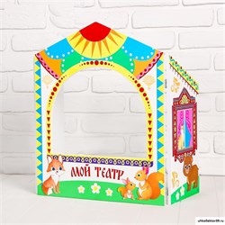 Ширма для кукольного театра. «Зверушки» 4778495