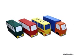 Машина (грузовик, автобус, троллейбус, трамвай) НЛ_44