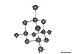 Модель "Кристаллическая решетка алмаза" (демонстрационная) 6823