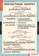 Комплект таблиц. Русский язык 7 класс (7 таблиц) 4-1140-007