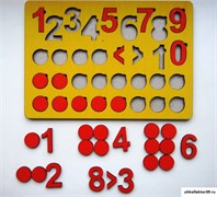 Кружки и цифры (планшет) 1187586