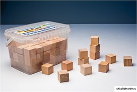 Игровой набор Фребеля "Кубики" (96 шт., бук, серия "Красота вокруг нас") 13296