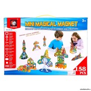 Конструктор магнитный «Мини магический магнит», 158 деталей 2336516