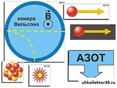 Модель-аппликация "Открытие протона и нейтрона" (ламинированная) 7337