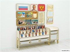 Комплект входной группы Патриотического воспитания в детском саду «Родина моя» А29