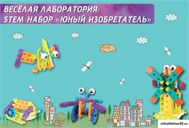 Веселая лаборатория: STEM набор Юный изобретатель FL-IZO-10